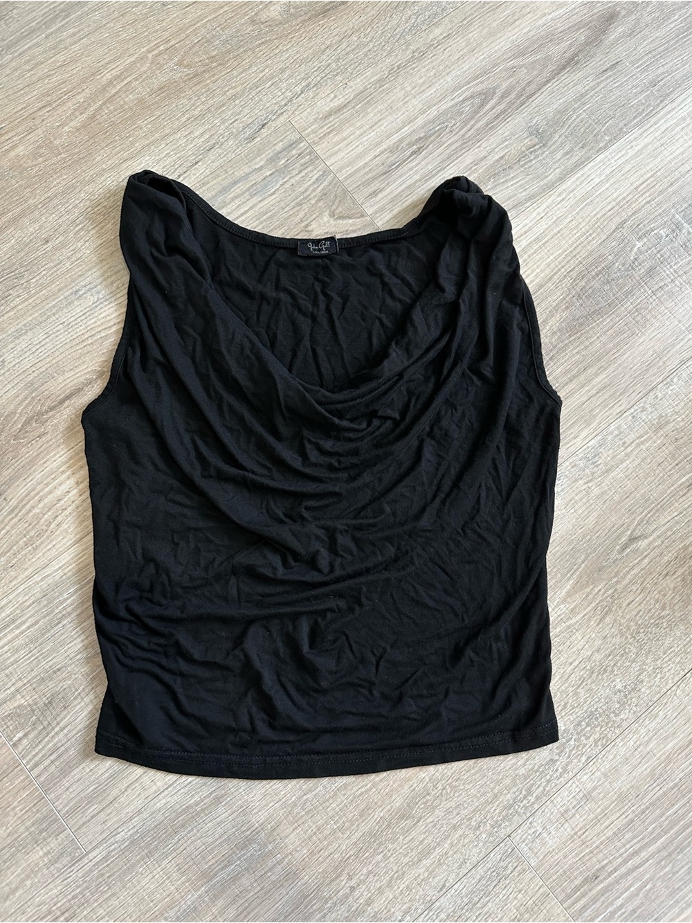 Brandy Melville Black Cowl Neck Women's Camisole -